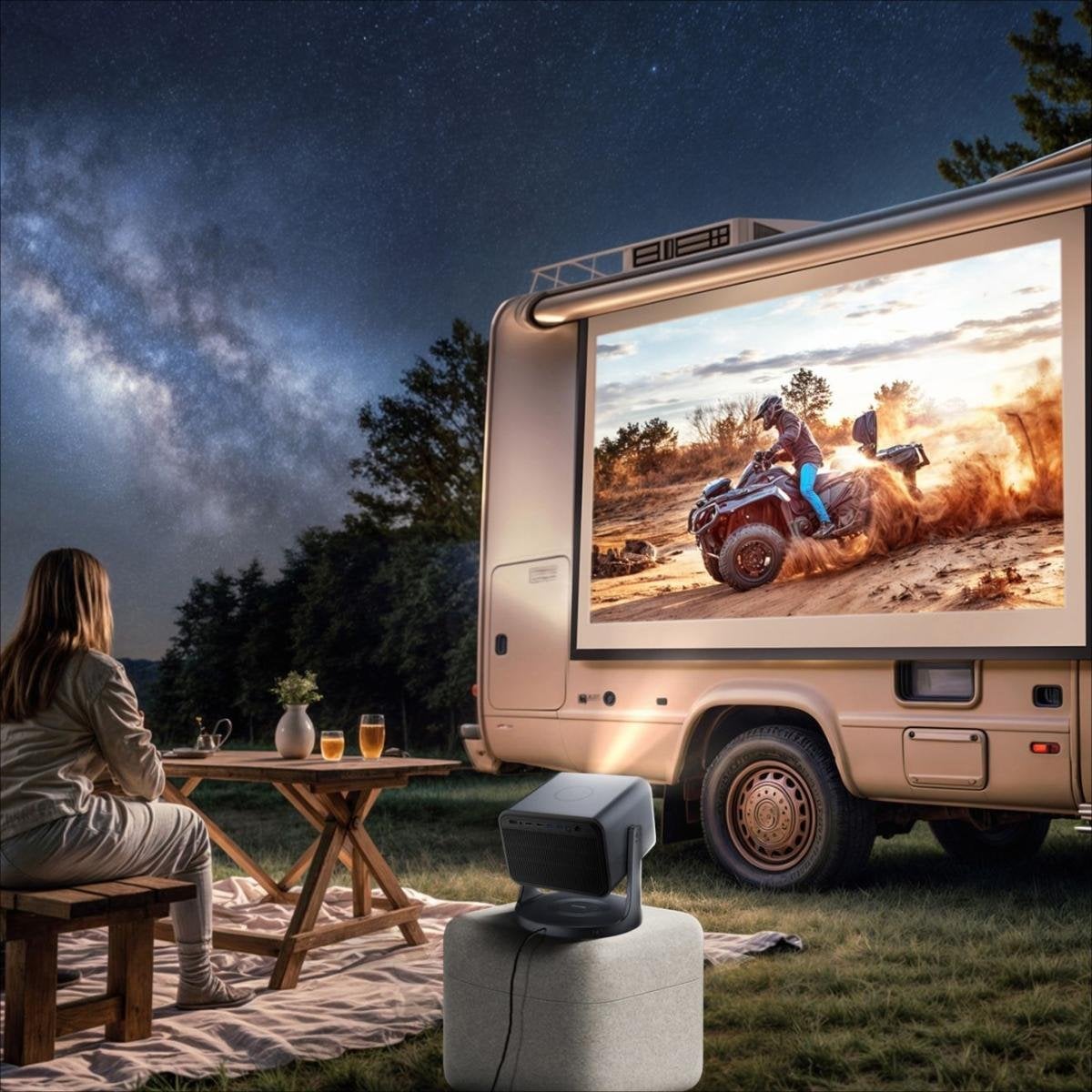 Hisense PL2 (C3) Smart Laser 4K Triple Laser projektor - Android TV sa JBL Dolby Atmos
