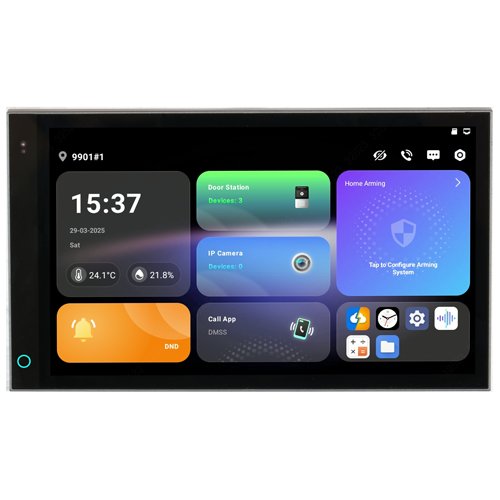 Dahua SCP3022A-B - Pametni kontrolni panel interfona 7" Ultra serija IP/WiFi/2-žilni