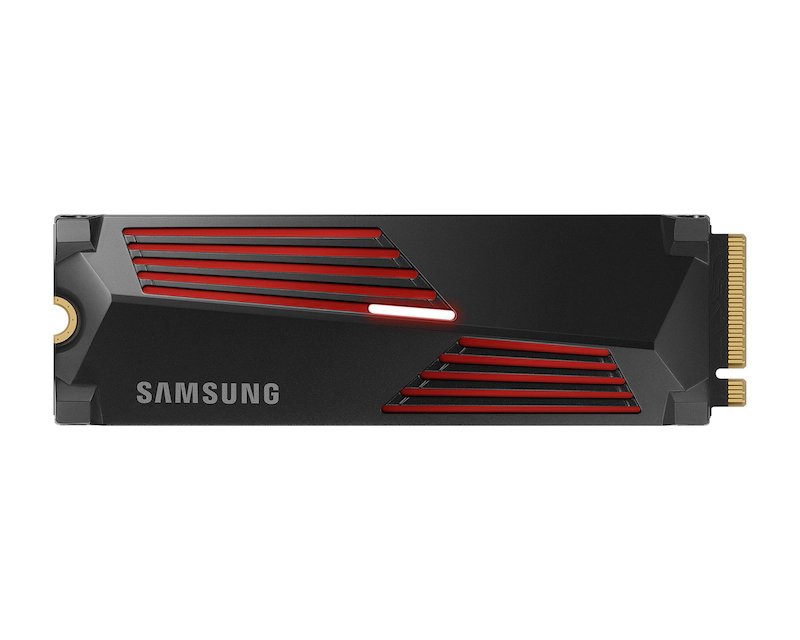 Samsung 990 PRO Heatsink - 4TB M.2 NVMe SSD, PCIe 4.0 x4, 7450/6900 MB/s
