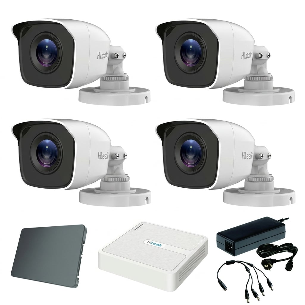 Hikvision komplet 4 Lite kamere 2Mpix