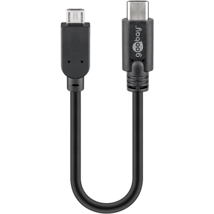 Goobay USB-C m na micro USB-B 2.0 m kabl 0.2m