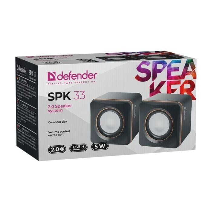 Zvučnici 2.0 USB Defender SPK33 5W