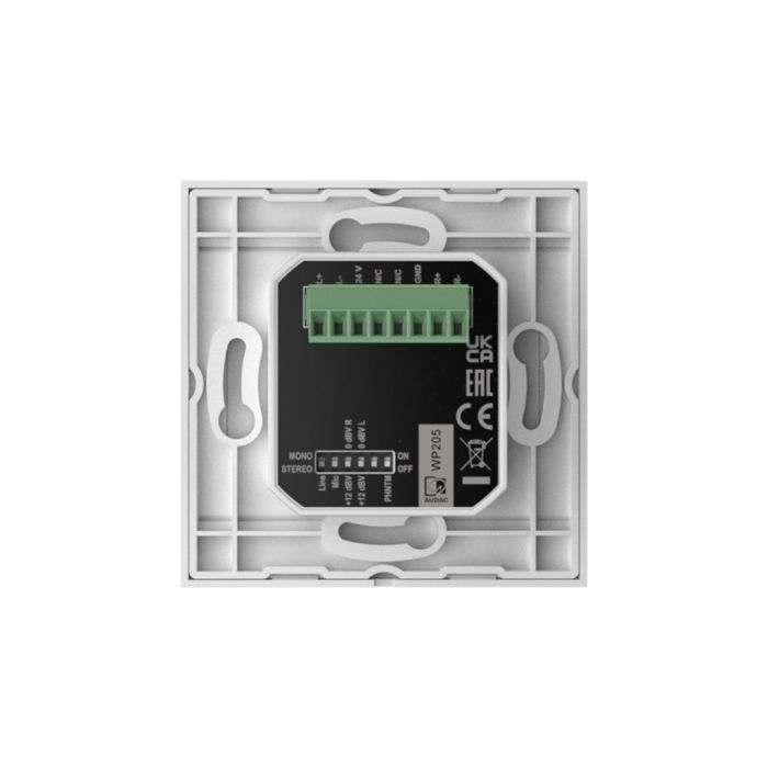 Audac WP205 - Zidni audio panel (mikrofon i linijski ulaz)
