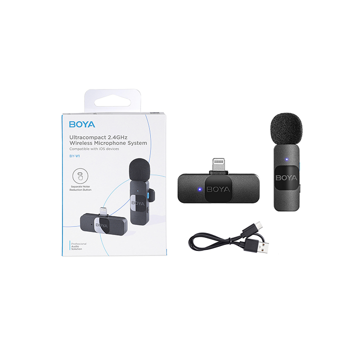 Boya BY-V1 bežični audio set za Apple uređaje (1 sagovornik)