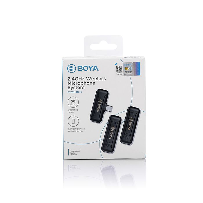 Boya BY-WM3T2-U2 bezicni audio set za USB-C uređaje (za 2 sagovornika)