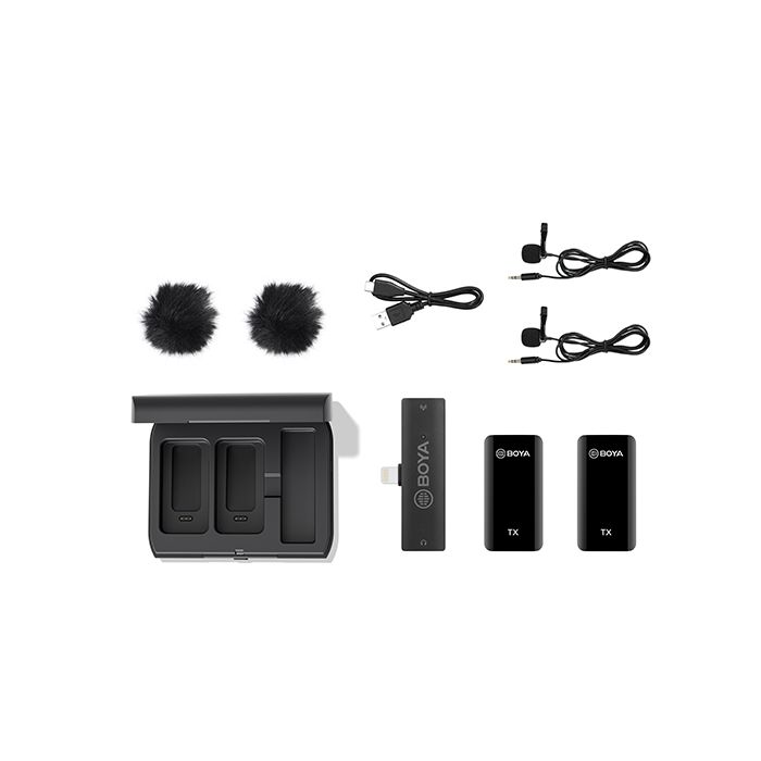 Boya BY-XM6-K4 bežični audio set Apple uređaje (za 2 sagovornika)