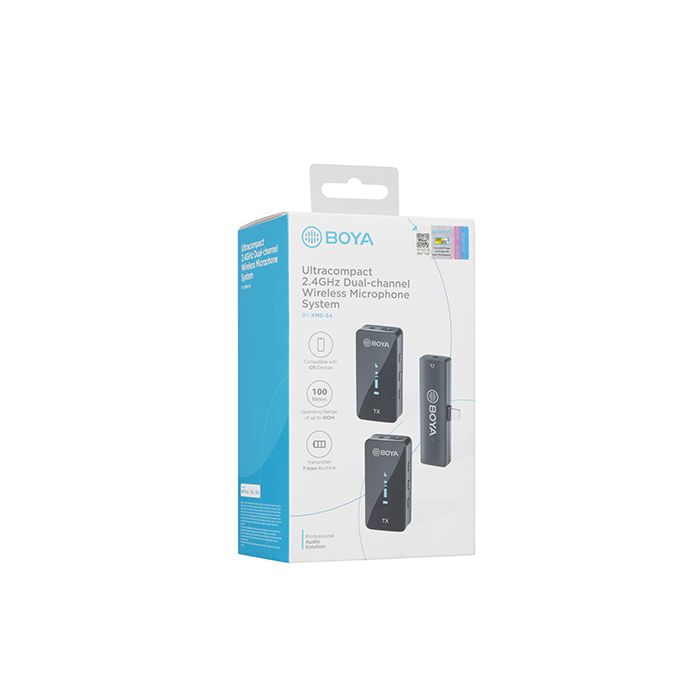 Boya BY-XM6-S4 bežični audio set za Apple uređaje (za 2 sagovornika)