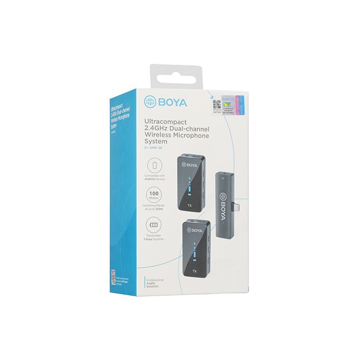 Boya BY-XM6-S6 bežični audio set za USB-C uređaje (za 2 sagovornika)