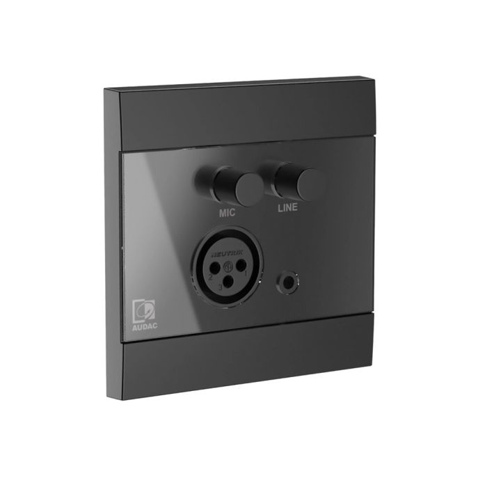 Audac WP210 - Zidni audio panel (mikrofon i linijski ulaz)