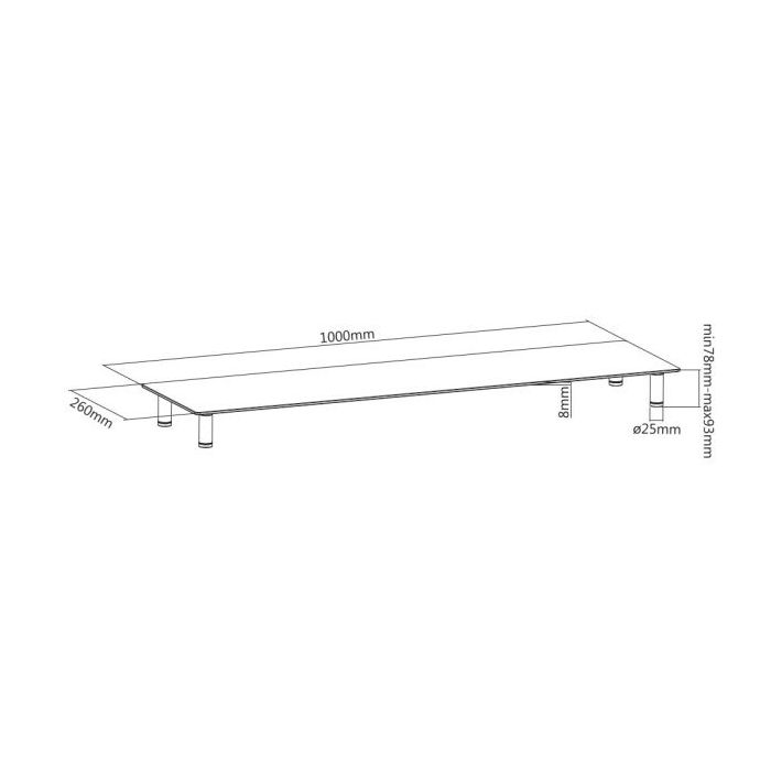 GEMBIRD-MS-TABLE-GL-01