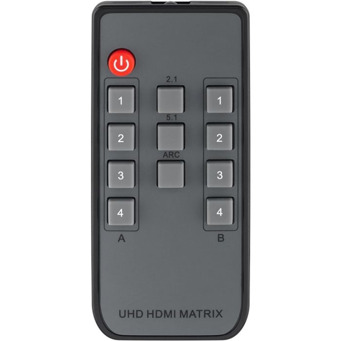 HDMI Matrix 4 x 2 Switch Goobay