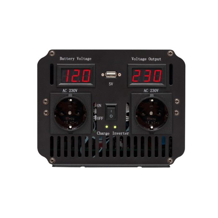 SAL SAIC1000TS - Sinusni naponski pretvarač 1000W + USB