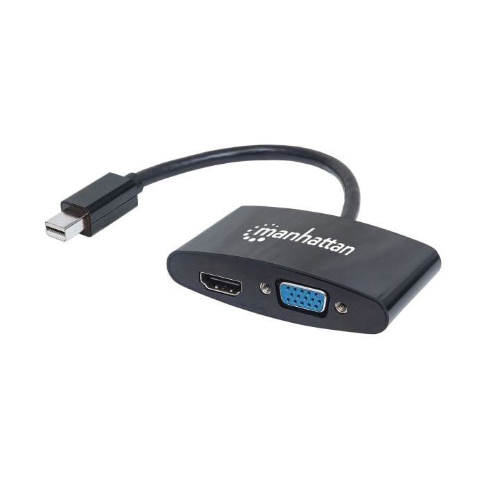 Manhattan Mini DisplayPort/M - HDMI/VGA F adapter