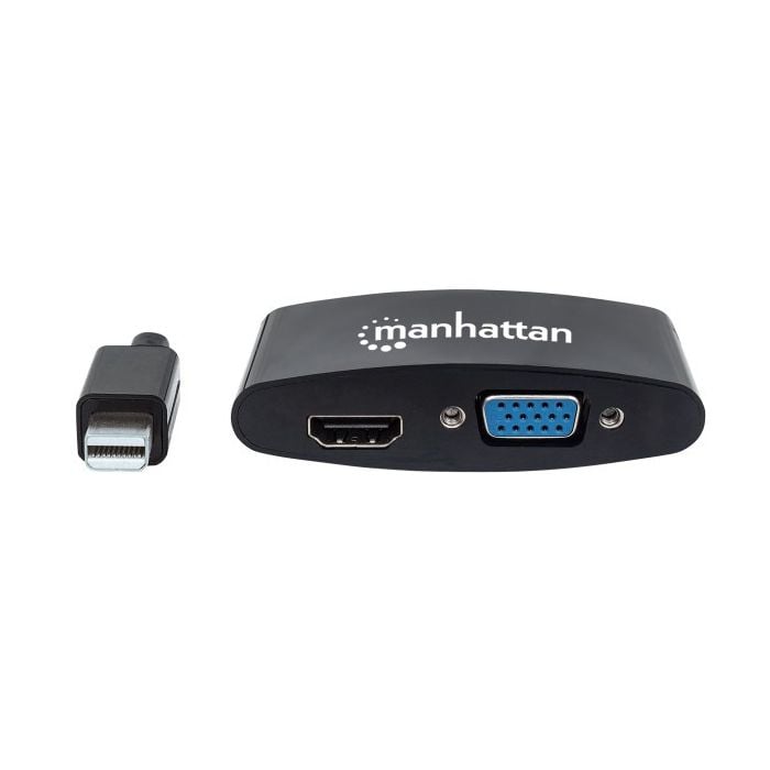 Manhattan Mini DisplayPort/M - HDMI/VGA F adapter