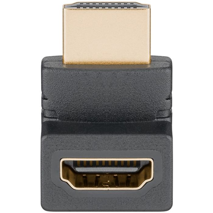 Adapter HDMI F-HDMI M  90° L 8K