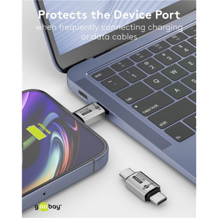 Goobay adapter USB-C 4.0 m-m