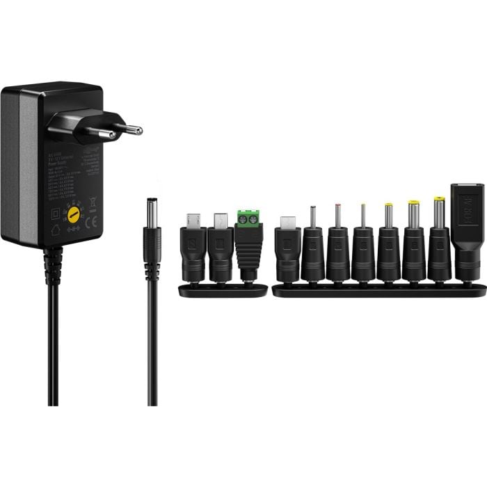 Univerzalni ispravljač 3-12V/27W 11 kom NTS-U 64570