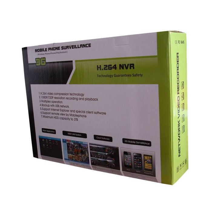 Mrežni video snimač DVR-IP8 Eule