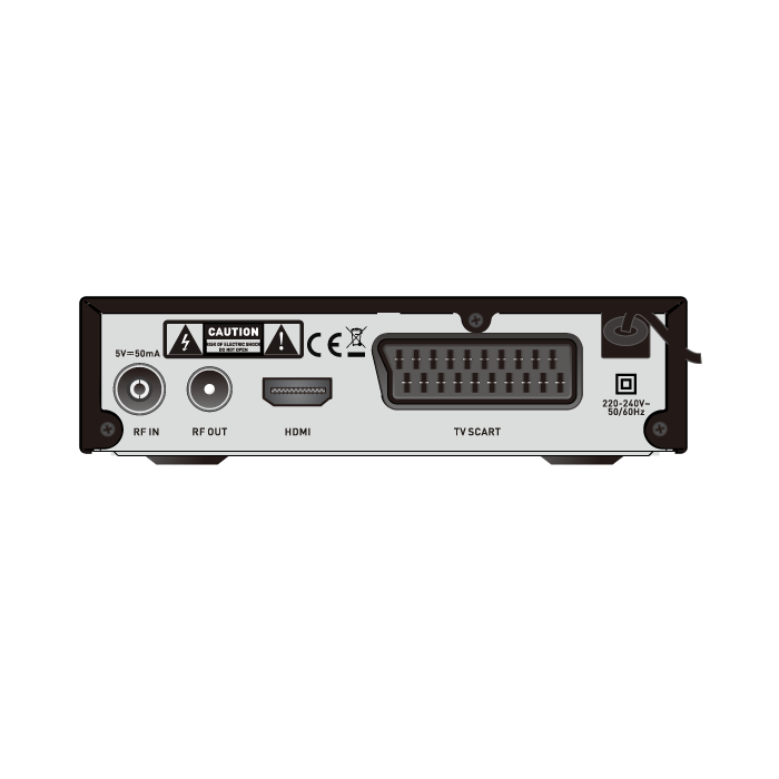 Falcom T2400 digitalni DVB-T2 HD zemaljski risiver