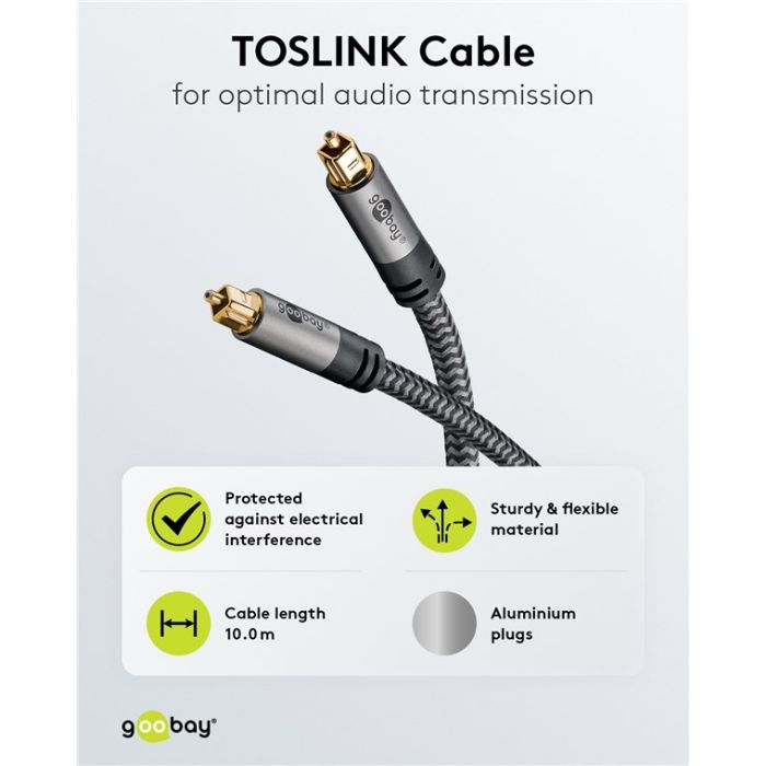 Goobay kabl toslink 10m