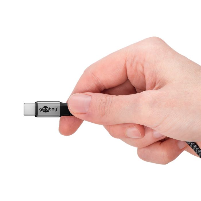 Goobay USB-C m - 3.5mm AUX + USB-C f adapter