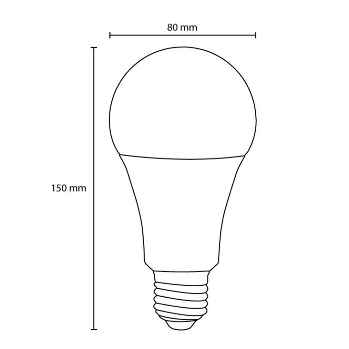 LED sijalica hladno bela 18W LS-A80-CW-E27/18