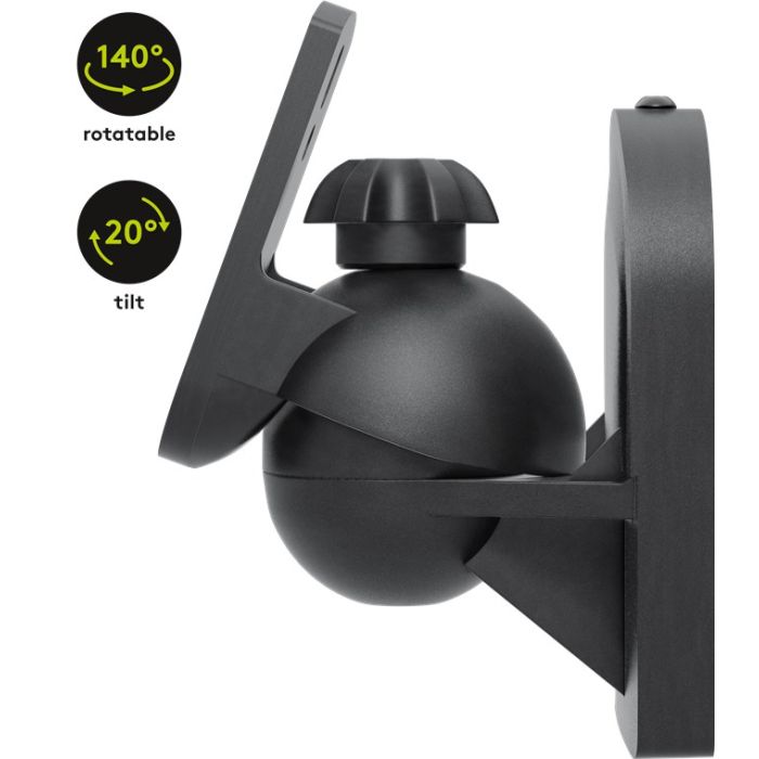 Goobay univerzalni zidni nosač za surround/HiFi zvučnike 