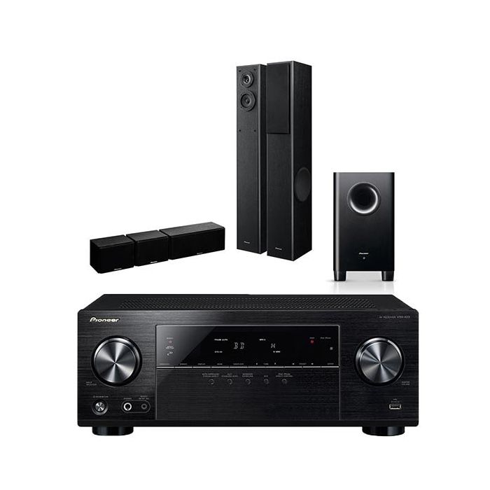 AV komplet Pioneer VSX-423 i S-ESR2TB sa S-21W subwoofer-om