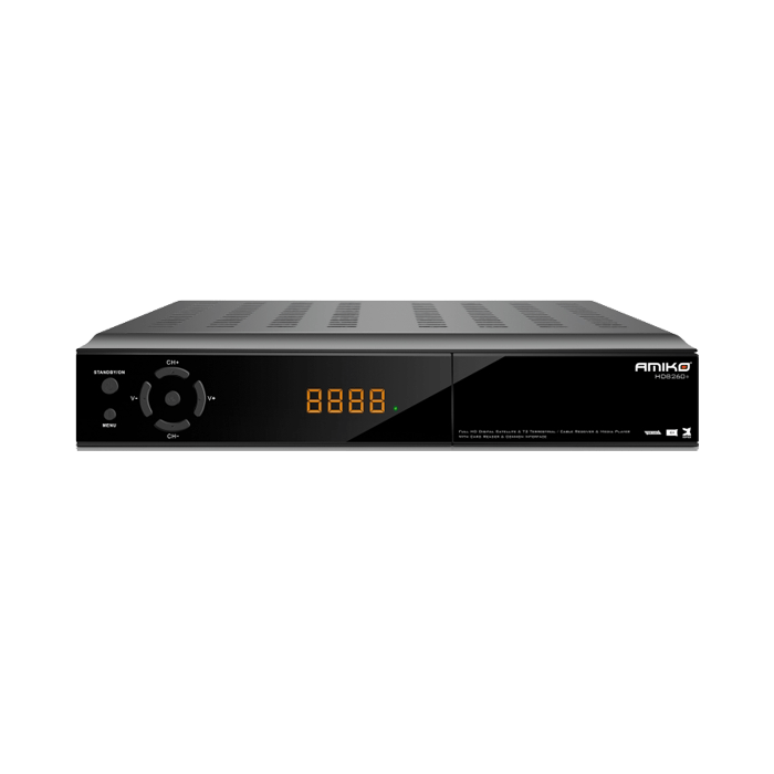 Amiko STHD-8260+ Satelitski i T2/C Risiver