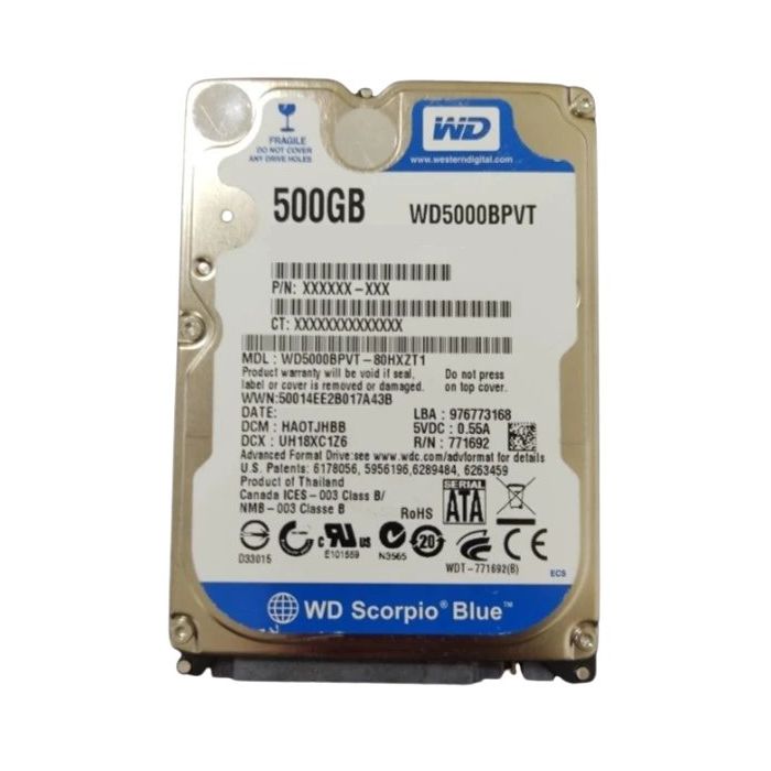 WD5000BPVT