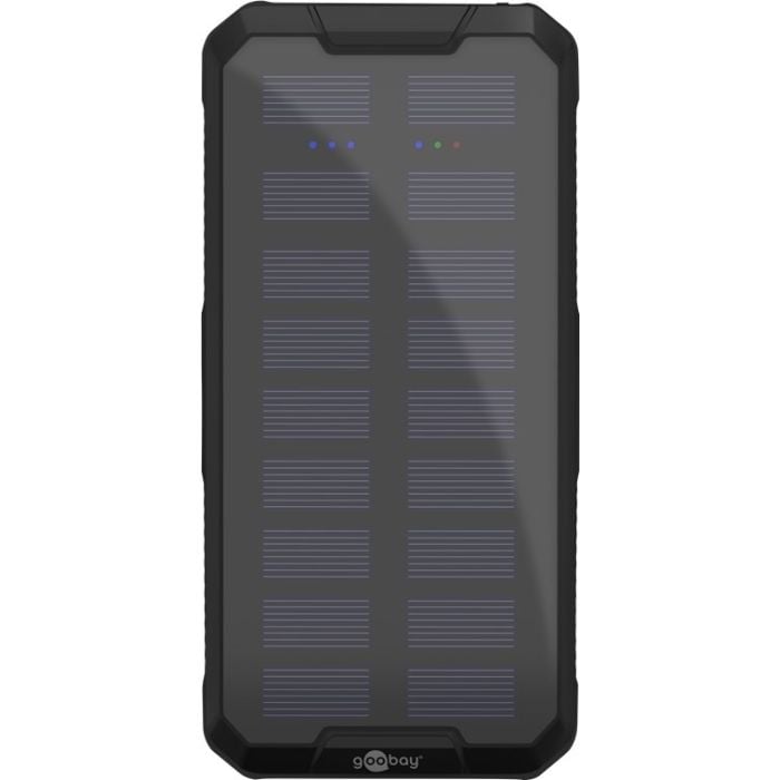 Goobay Solarni Power Bank 20,000mAh sa brzim punjenjem