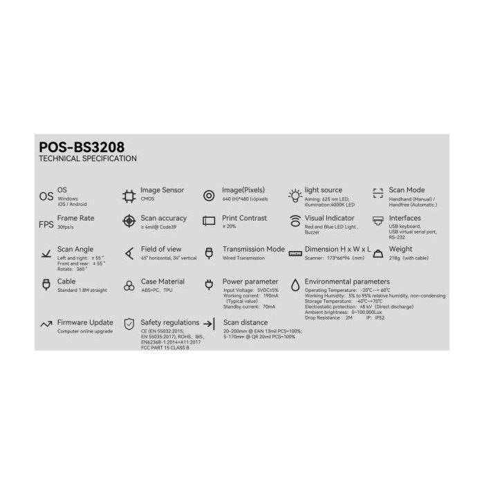 POS-BS3208