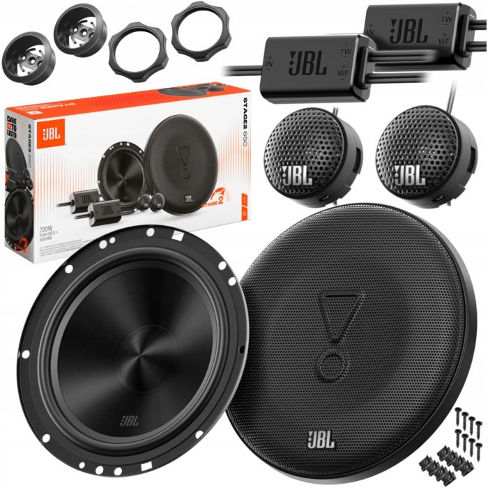JBL Stage2 65C auto zvučnici (165mm) + tviteri