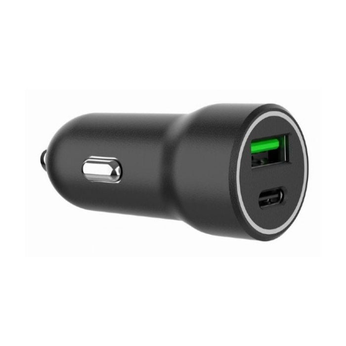 GEMBIRD-TA-UC-A2PDQC20-CAR-01-BLACK