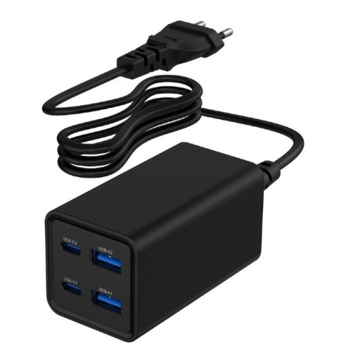 GEMBIRD-TA-UC-2A2C-PD65-01-BK-BLACK