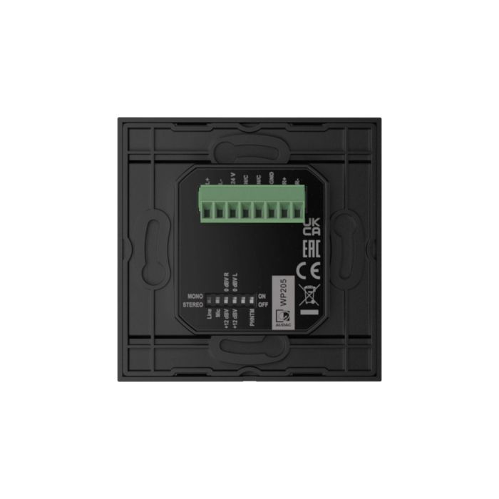 Audac WP205 - Zidni audio panel (mikrofon i linijski ulaz)