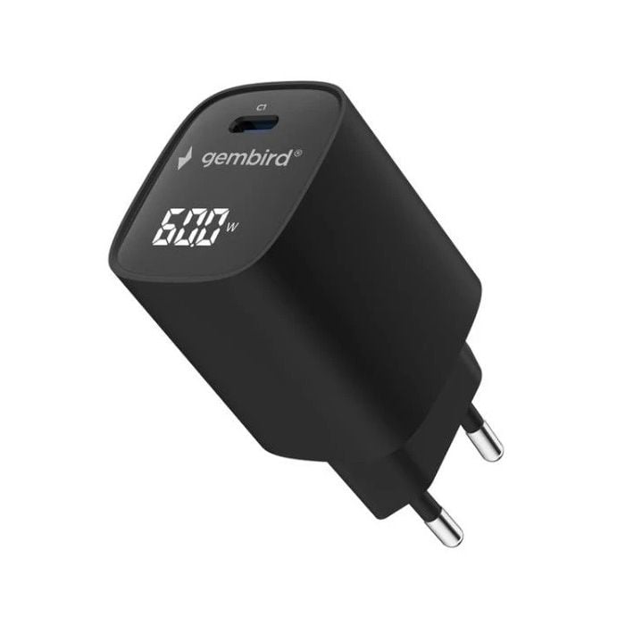 GEMBIRD-TA-UC-1C-PD60LCD-01-BK-BLACK
