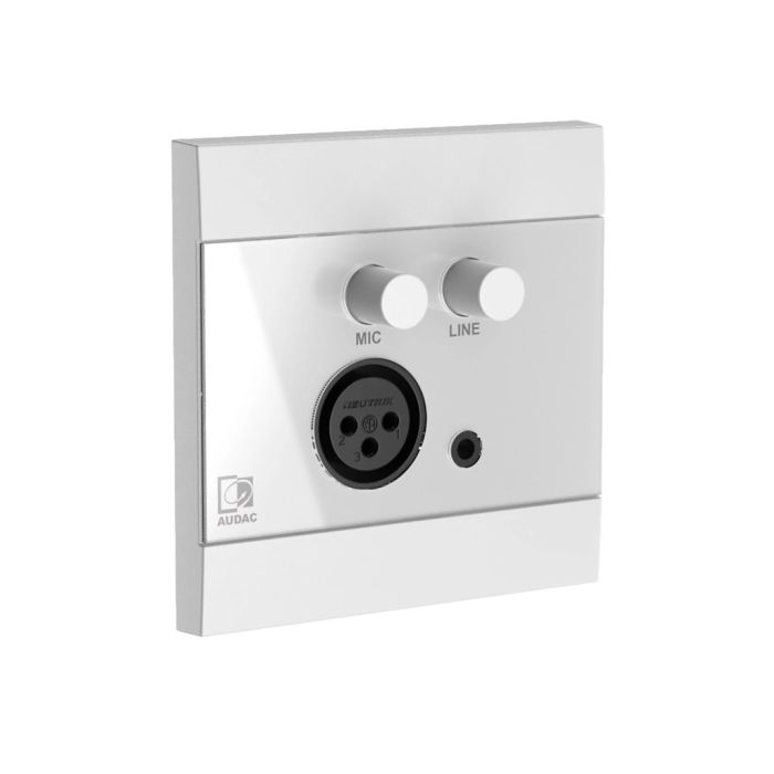 Audac WP205 - Zidni audio panel (mikrofon i linijski ulaz)