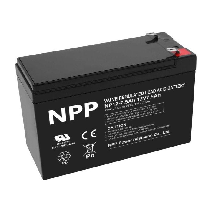 NPP-NP12V-7.5AH