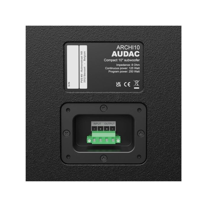 Audac ARCHI10 - Kompaktni arhitekturalni subwoofer 10"