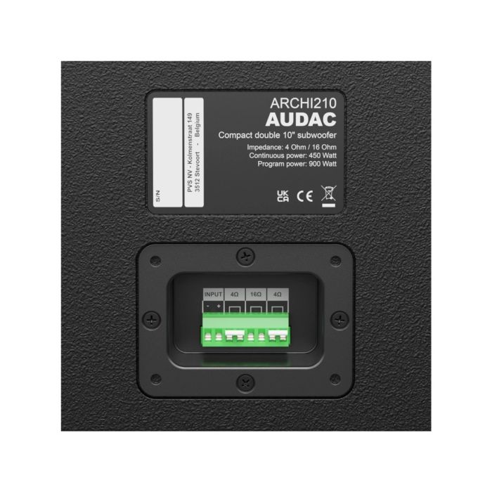 Audac ARCHI210 - Arhitekturalni subwoofer 2x10"