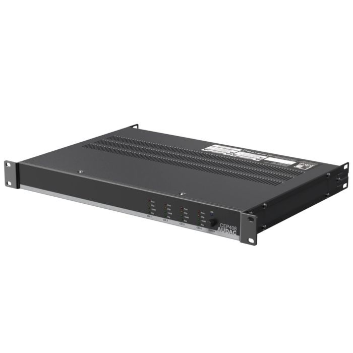 Audac CEP408 - Četvorokanalno energetski efikasno pojačalo 4x80W 70/100V