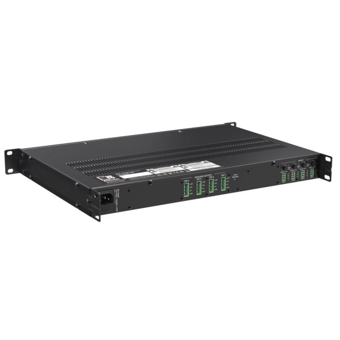 Audac CEP408 - Četvorokanalno energetski efikasno pojačalo 4x80W 70/100V