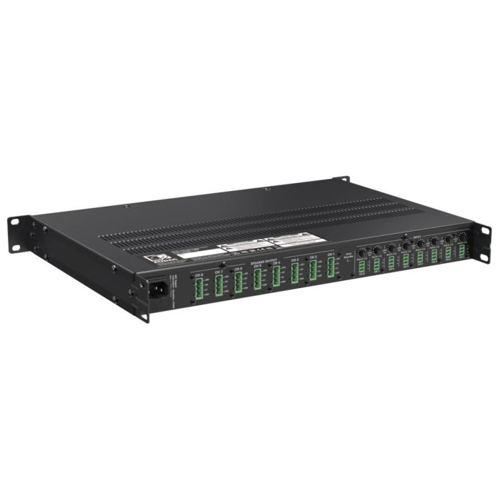 Audac CEP803 - Osmokanalno energetski efikasno pojačalo 8x30W 70/100V