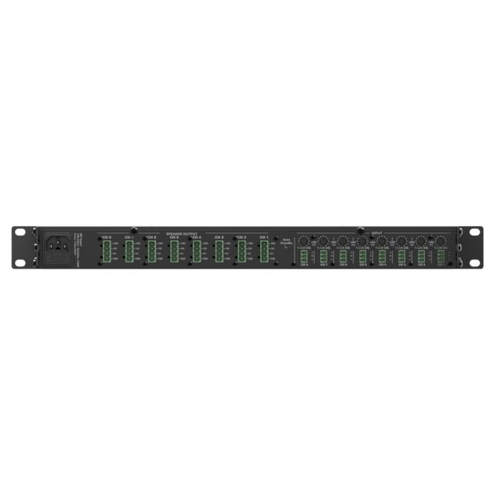 Audac CEP803 - Osmokanalno energetski efikasno pojačalo 8x30W 70/100V