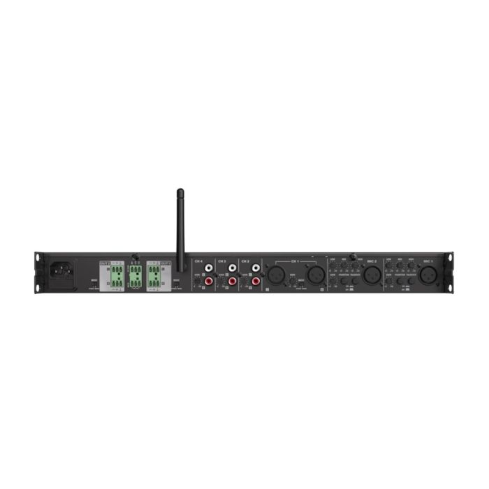 Audac PRE126 - Dvozonavni 6-kanalni stereo preamplifikator 1HE