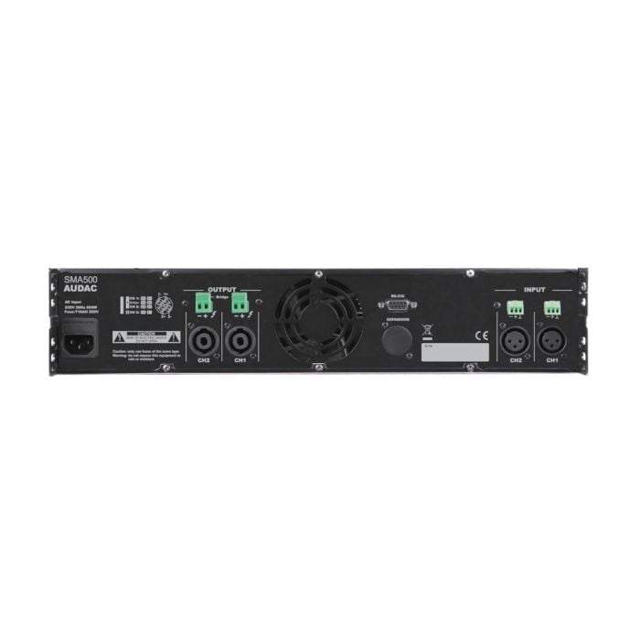 Audac SMA500 - WaveDynamics™ DSP dual-channel pojačalo 2×500W