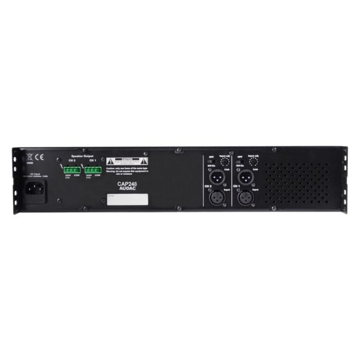 Audac CAP248 - Profesionalno 100V dvokanalno pojačalo 2x480W