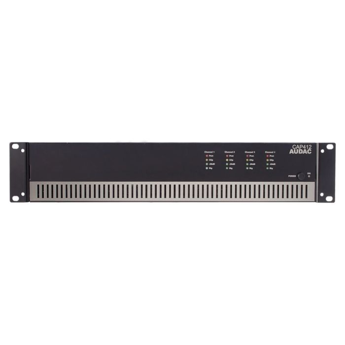 Audac CAP412 - Profesionalno 100V četvorokanalno pojačalo 4x120W