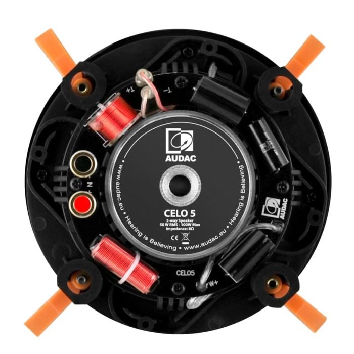 Audac CELO5I/W - High-end 2-way ugradni plafonski zvučnik 5&quot;, bela